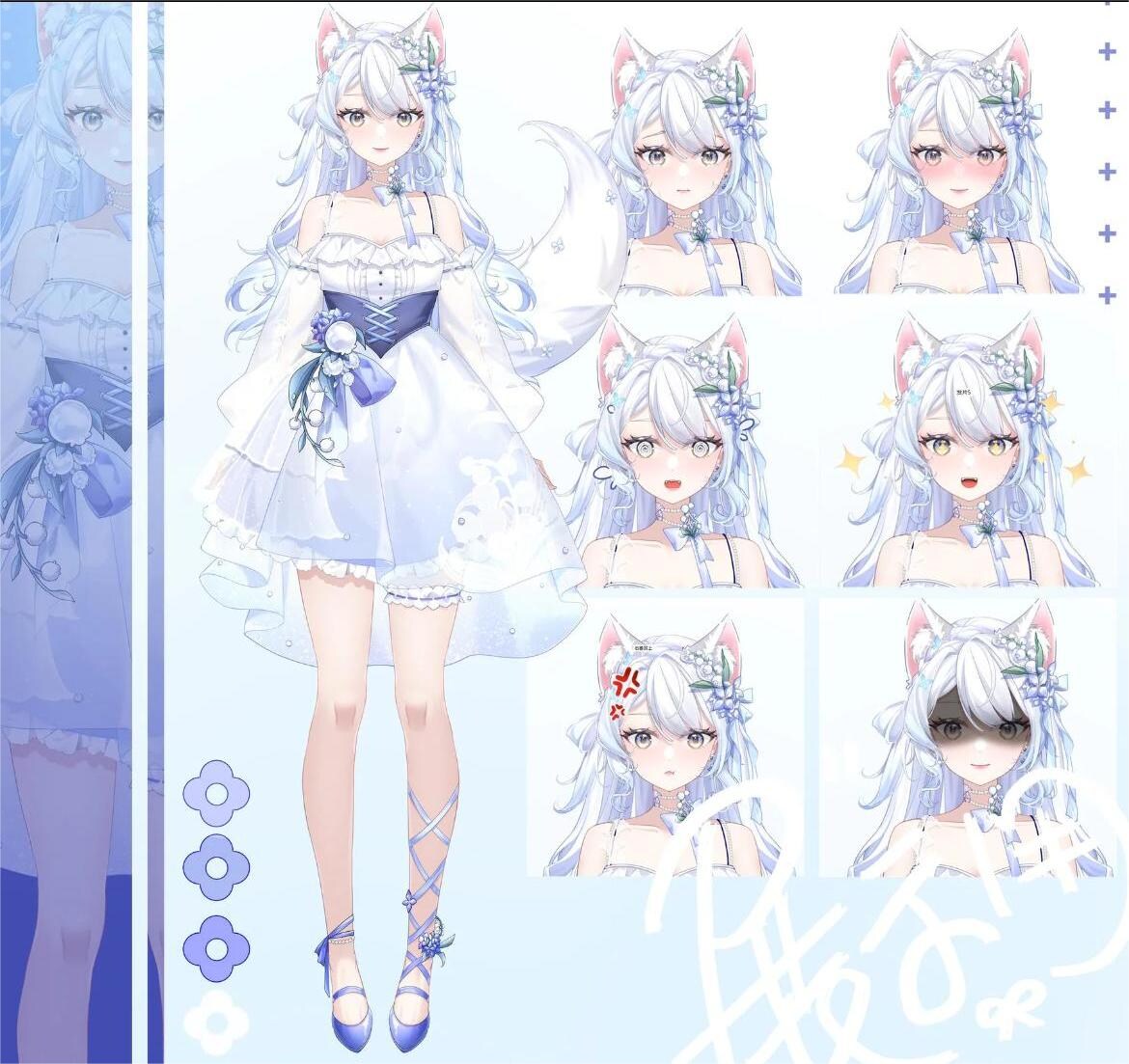 全工程込！LIVE2Dモデル作成を全力出撃します Live2Dイラスト・モデリング専門家 イメージ9