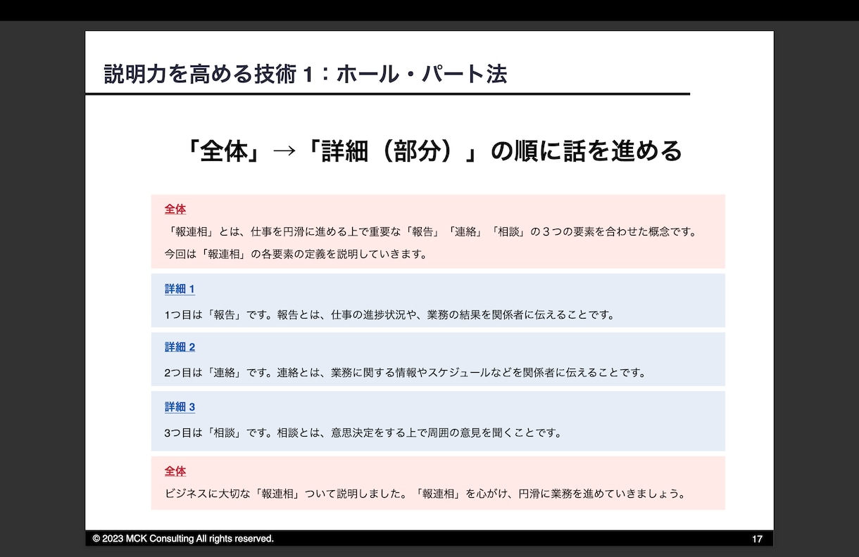 ビジネスで使える説明の技術をお伝えします 説明力を向上させ、業務品質を劇的に高めたい方へ イメージ5