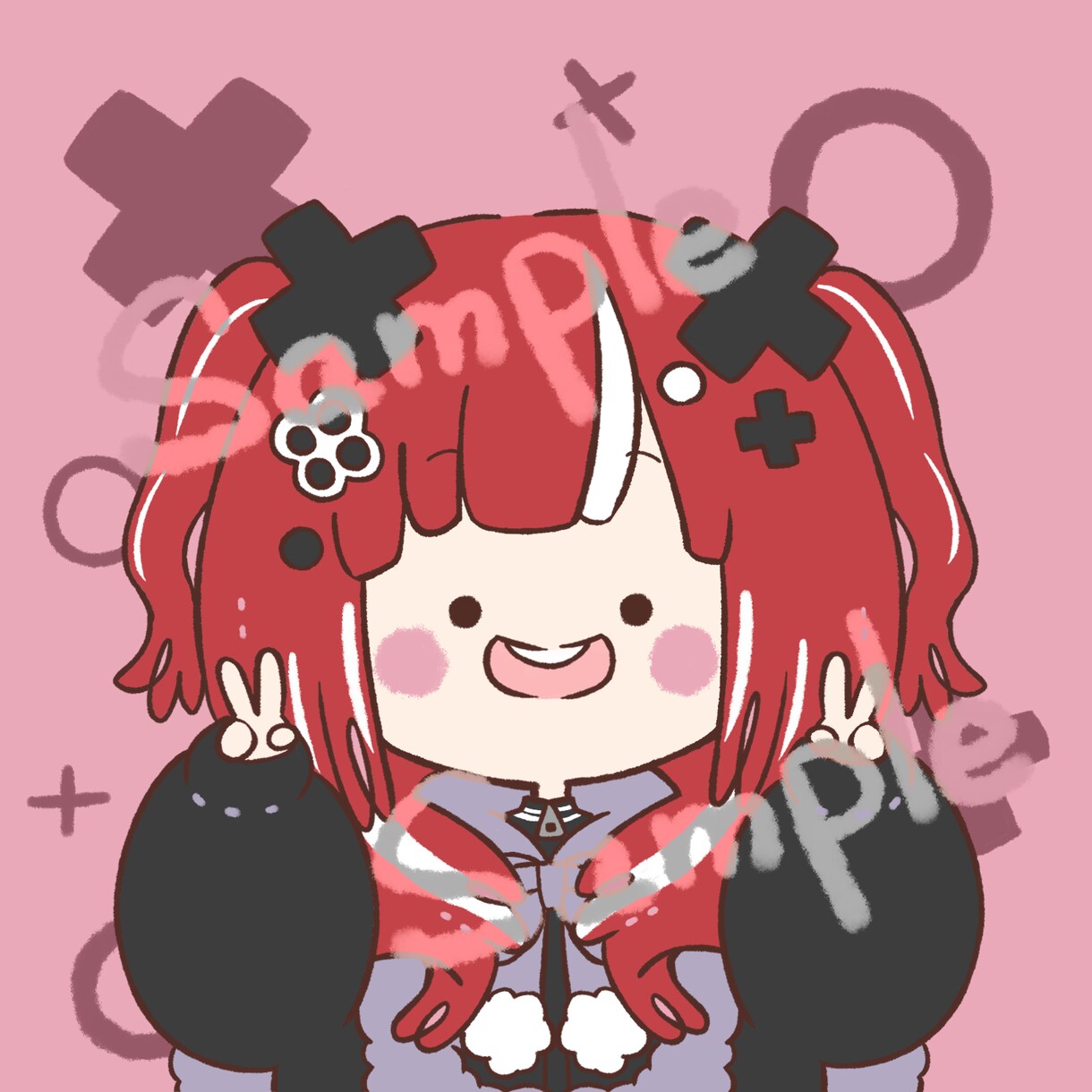 ゆるふわSNSアイコン＊作成致します ほっこりするような可愛いイラストです＊ イメージ4