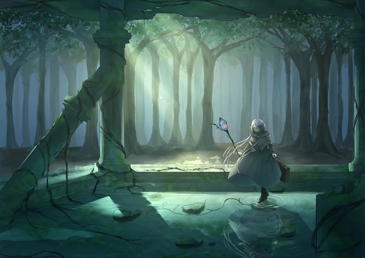 イラスト制作いたします 儚げなイラストもオシャレなイラストも！ イメージ6