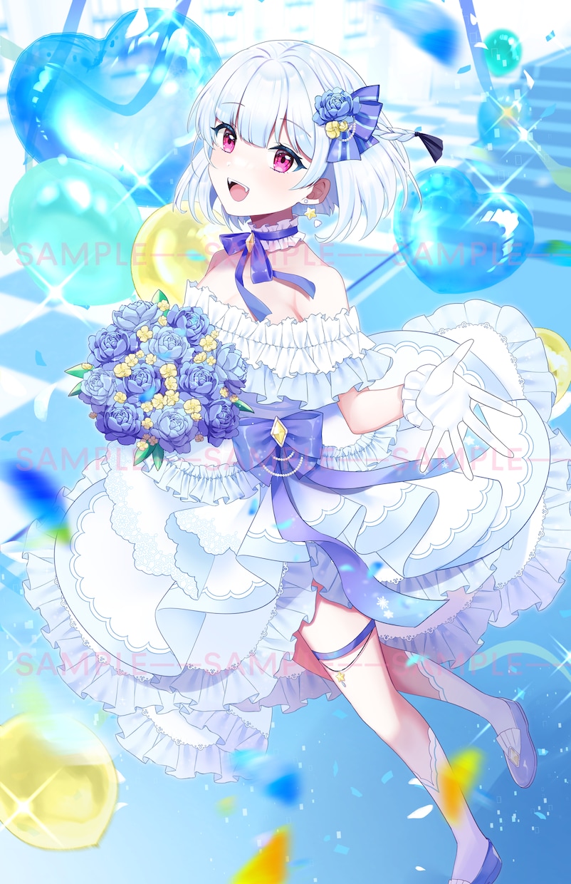 可愛いイラストやVTuber立ち絵★一枚絵描きます お気軽にご相談ください★スピード納品心がけております！ イメージ6