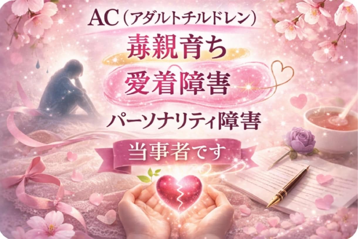 AC┊︎愛着障害┊︎パーソナリティ障害┊︎聴きます 当事者┊︎精神保健福祉士┊︎社会福祉士┊︎元No.1風俗嬢 イメージ1