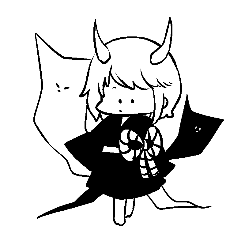 白黒で貴方の希望するキャラを描きます ファンタジー系のちんまりした絵が得意です イメージ3