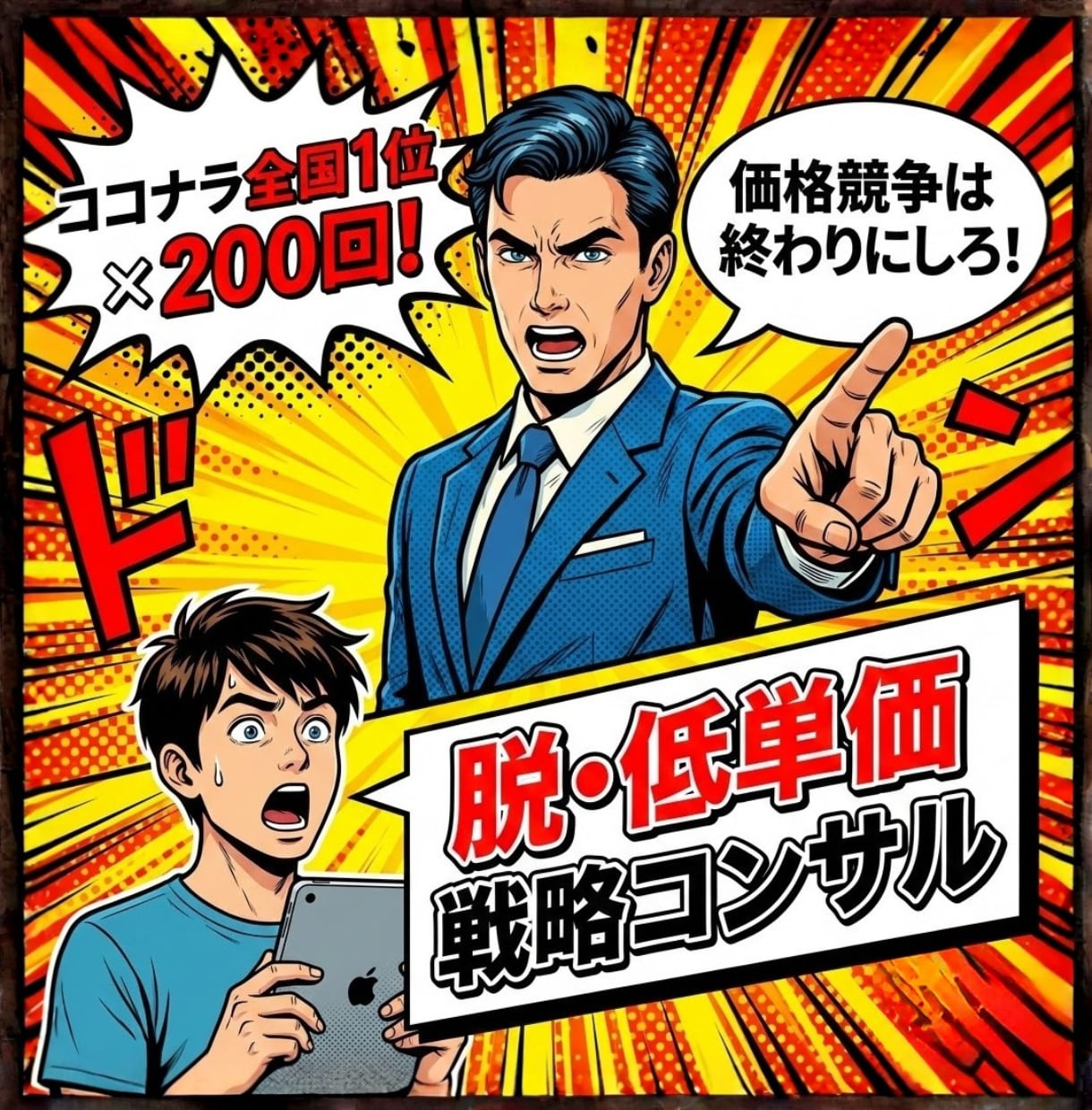 全国1位200回以上！ココナラ出品コンサルします ぞろ屋式逆張り戦略で低価格競争から脱し、勝てるサービスへ。 イメージ1