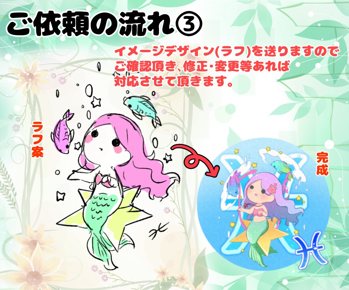 最短即日お渡し☆可愛いパステルアイコンお描きします 優しくて柔らかいタッチはお任せください！ イメージ4