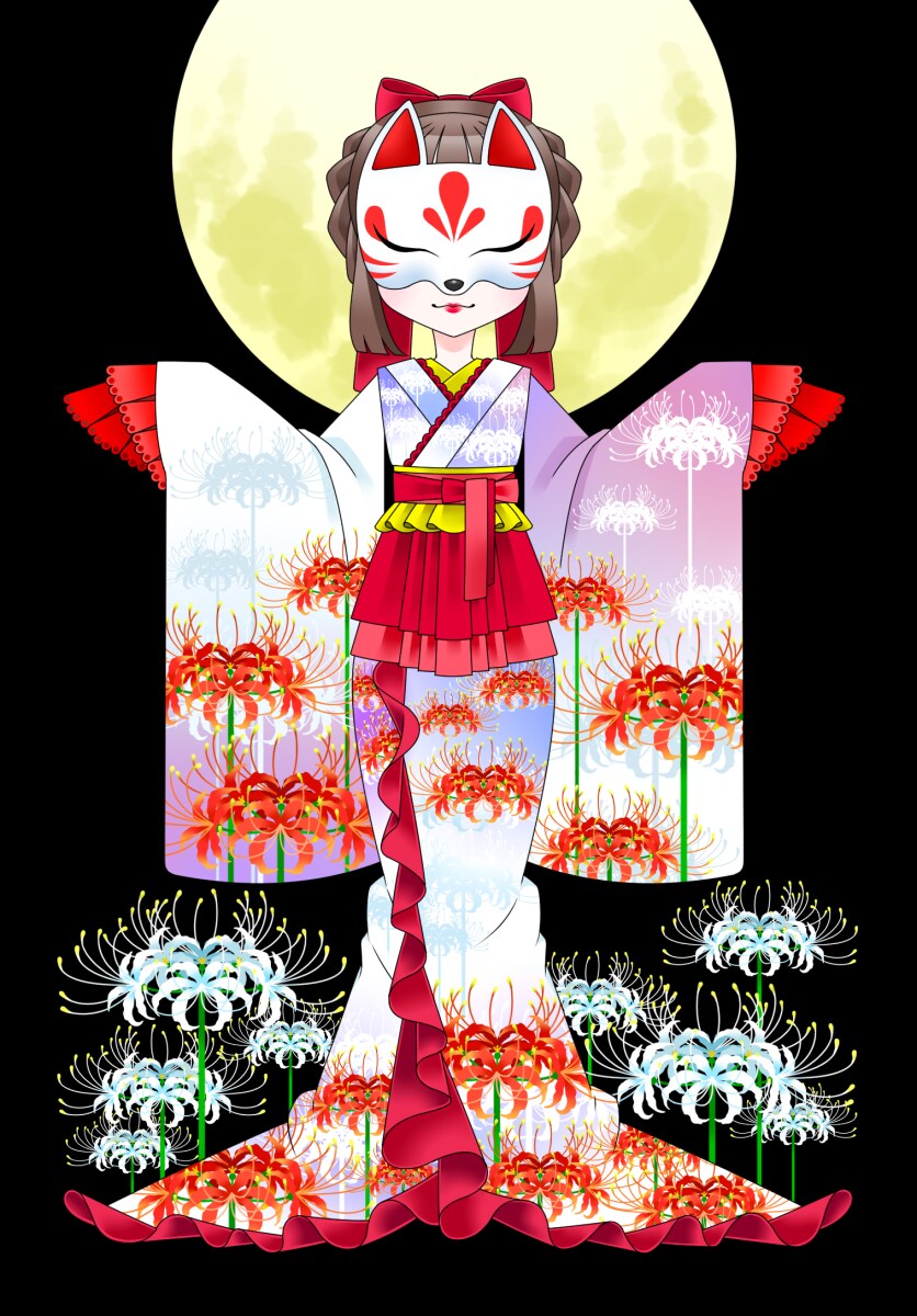 可愛いに特化！キャラクターの豪華衣装デザインします ゴスロリ、ふわふわイラスト。デザイン画の制作お任せください！ イメージ9