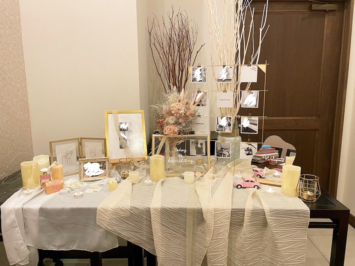 結婚式に関する事を一緒に考えます オシャレで簡単なDIYなど一緒に考えませんか？ イメージ1