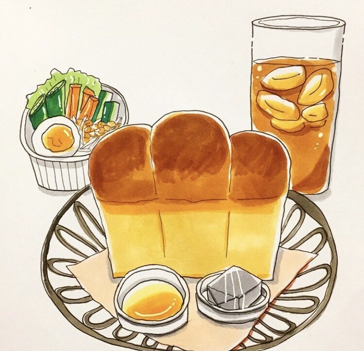 元パティシエがスイーツ・食べ物系のイラスト描きます 対象のスイーツのバランスや色味にこだわって描きます！ イメージ7