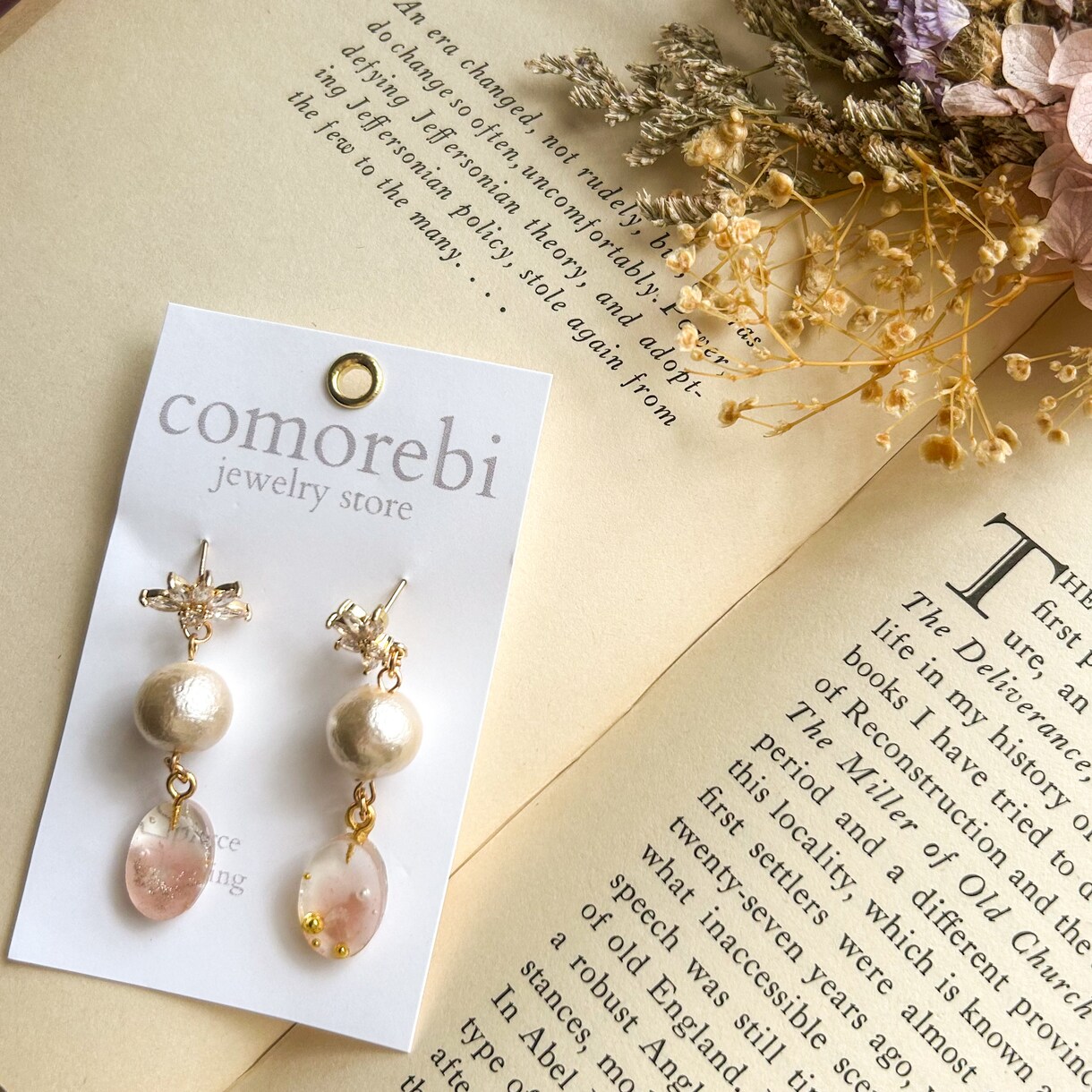 女性にときめき彩りオリジナルアクセサリーを届けます オリジナルアクセサリー、パール・レジン・パーツなど使用 イメージ3