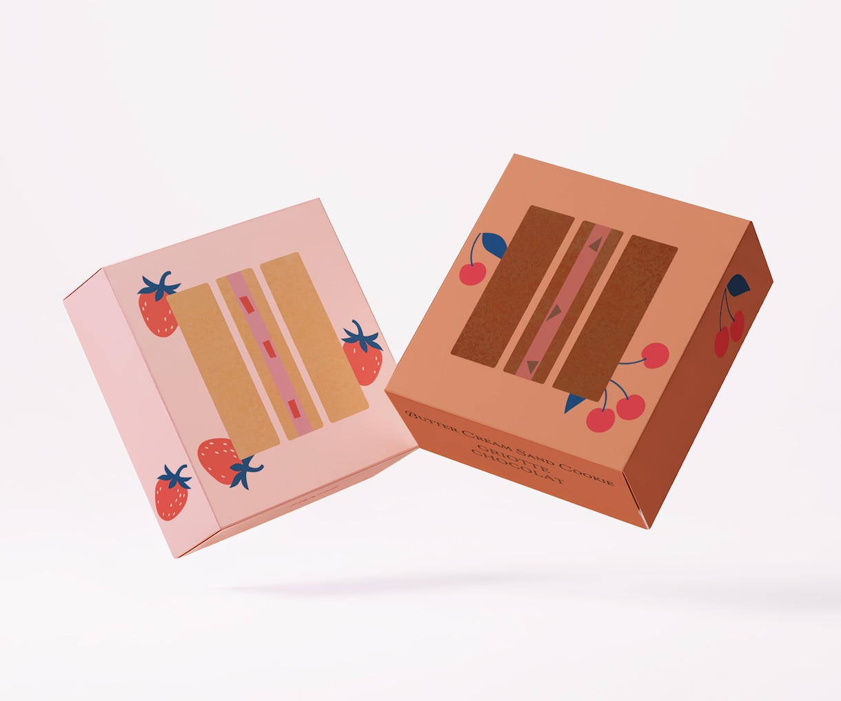 食品・洋菓子の商品パッケージをデザインします 商品説明リーフレットや販促物まで一貫したデザインもいたします イメージ2