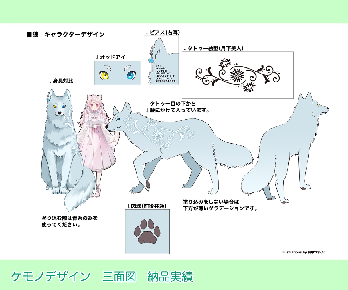 キャラクターデザインいたします 少年少女、和服、擬人化おまかせください！ イメージ5