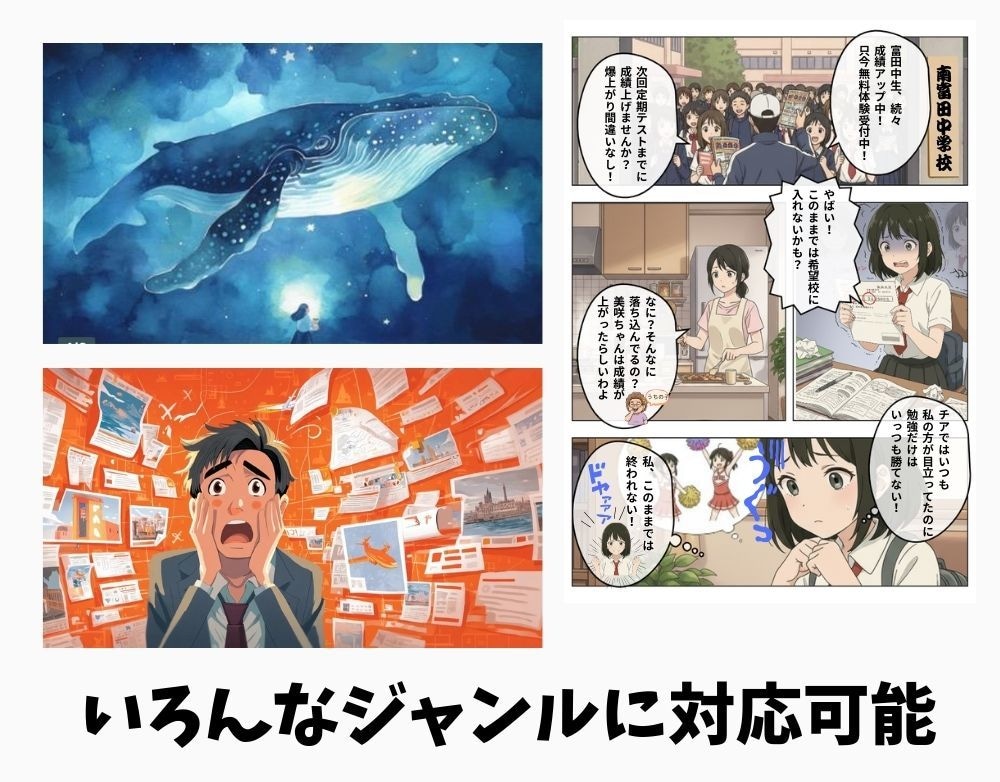 読みやすく伝わる可愛い漫画制作をお届けします サービス説明が伝わりにくい方へ・読まれるLPが欲しい方へ イメージ4