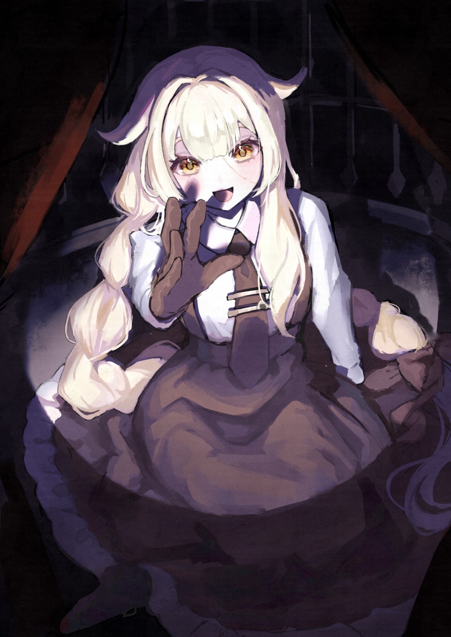 世界観のある一枚絵を制作します 光が綺麗で印象的なイラストを作成します イメージ4