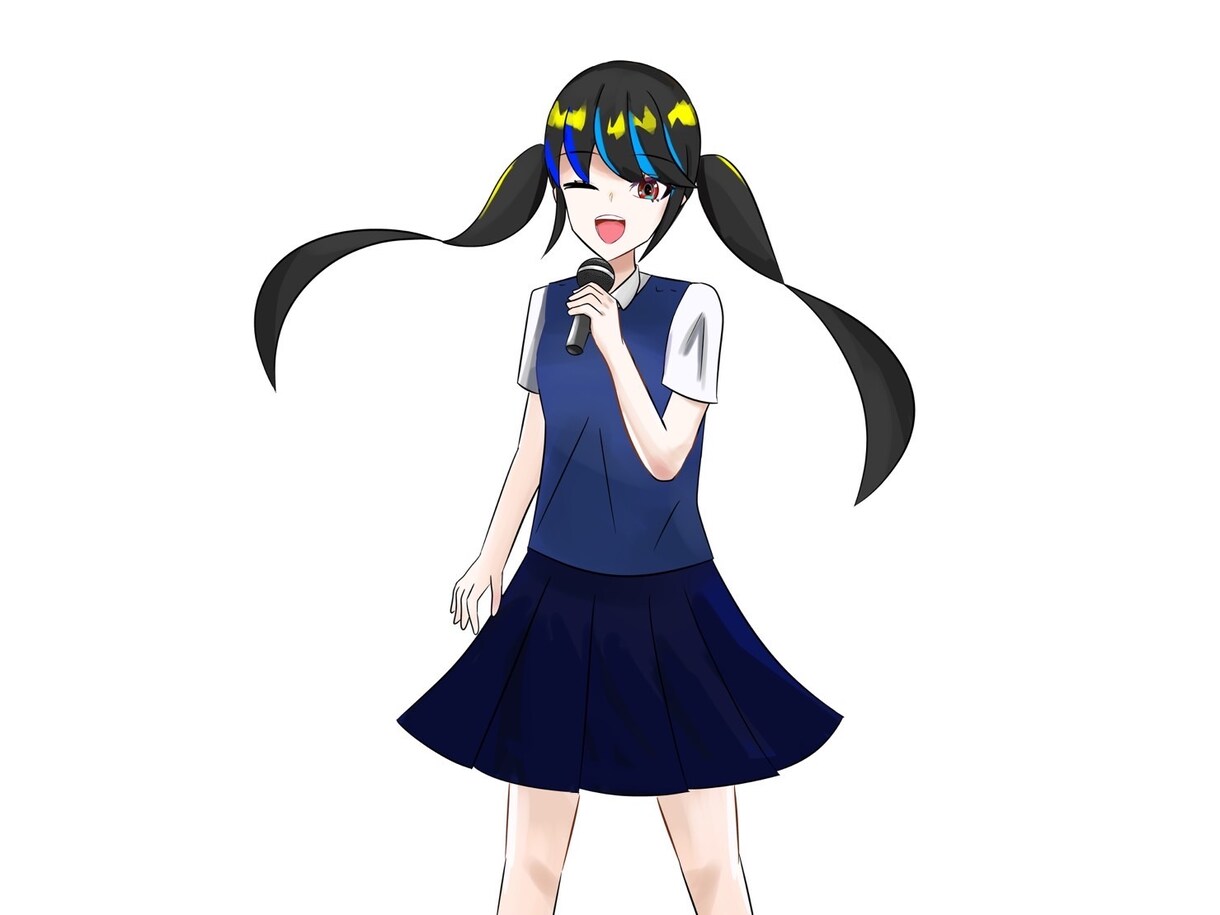 イラスト一枚かミニキャラ2体をかきます イラスト最短3日で作りますラフまでは修正何度でも可能 イメージ5