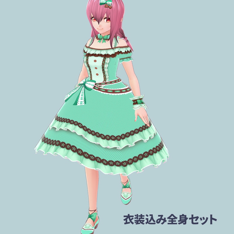 商用可！手軽にVtuberも！3Dモデル作ります メタバースの時代！企業や貴方のキャラクターをバーチャルに！ イメージ3