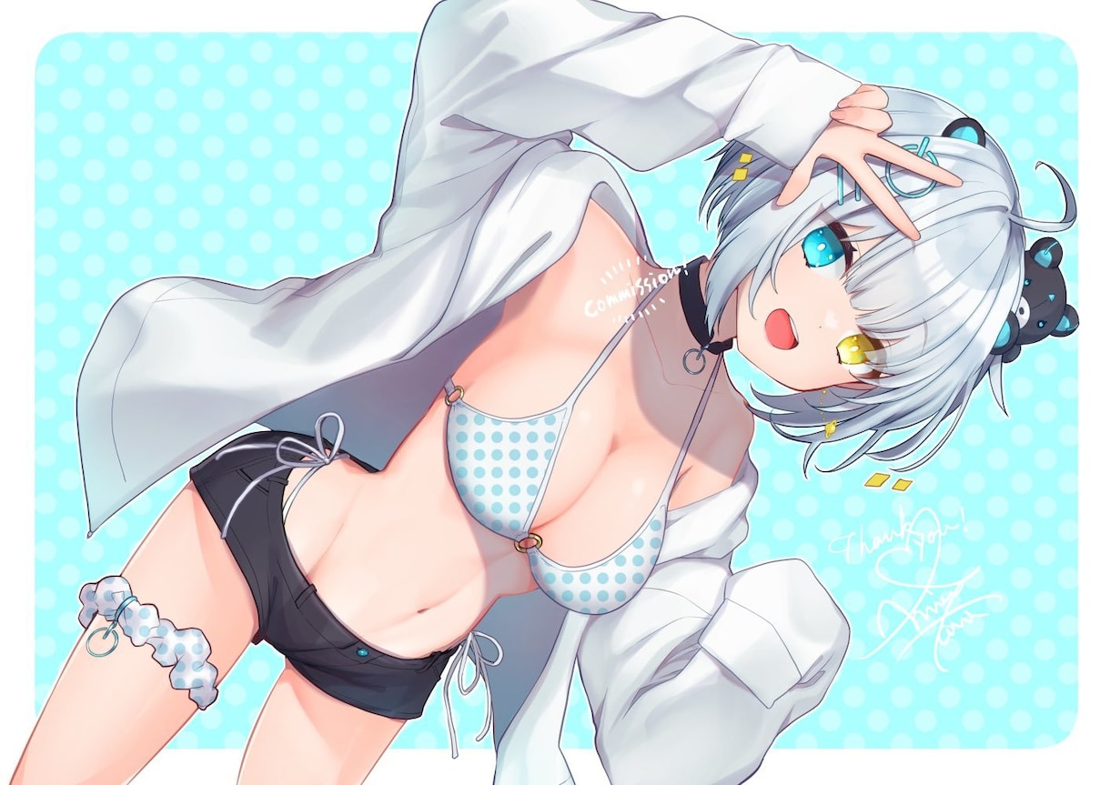 華やかな一枚絵イラスト作成いたします 女の子や少年の華やかなフルカラーイラストをお求めいただけます イメージ2