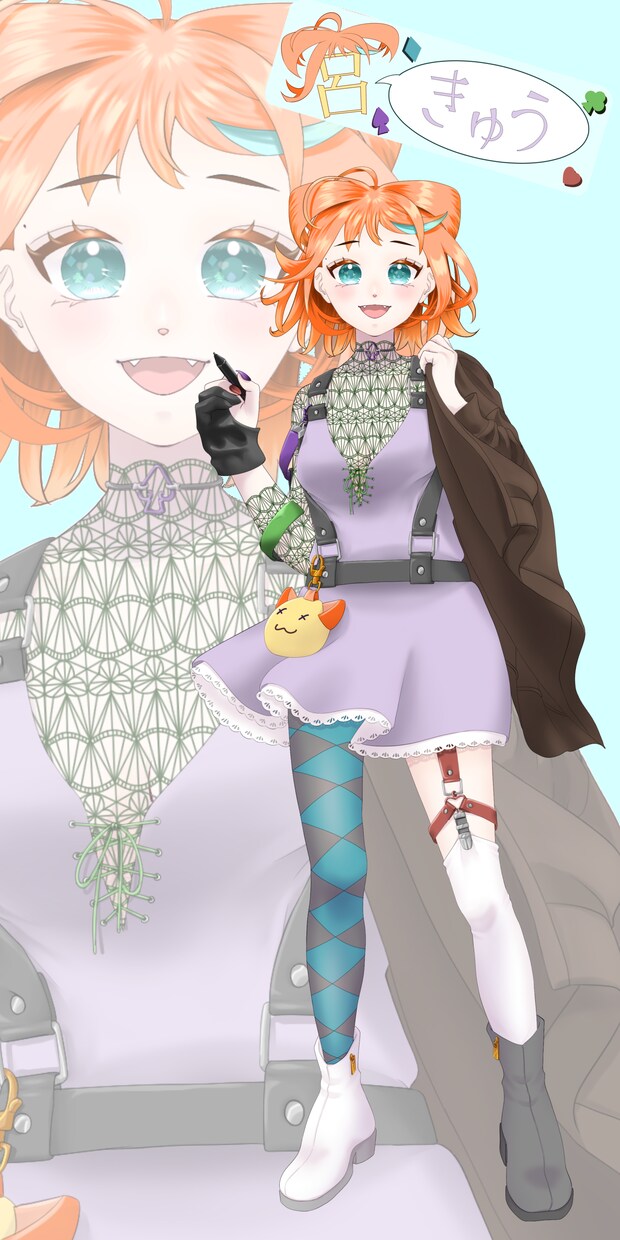 商用利用可！立ち絵、イラスト描きます 要望に沿った素敵な立ち絵、イラストを描きます!! イメージ1