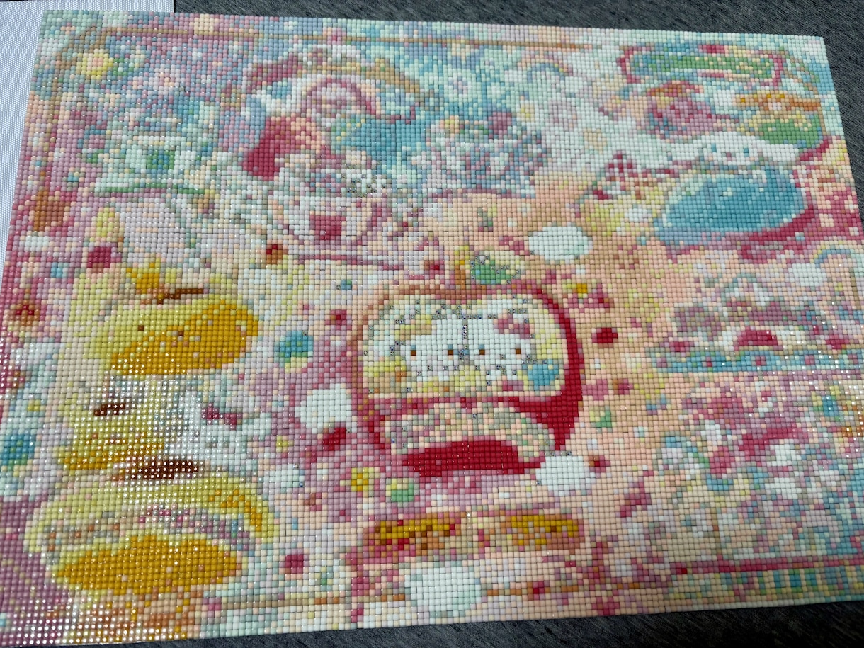 ダイヤモンドアートのビーズ貼り代行します あなたの作品仕上げます✨スクエア対応・丁寧仕上げ イメージ2