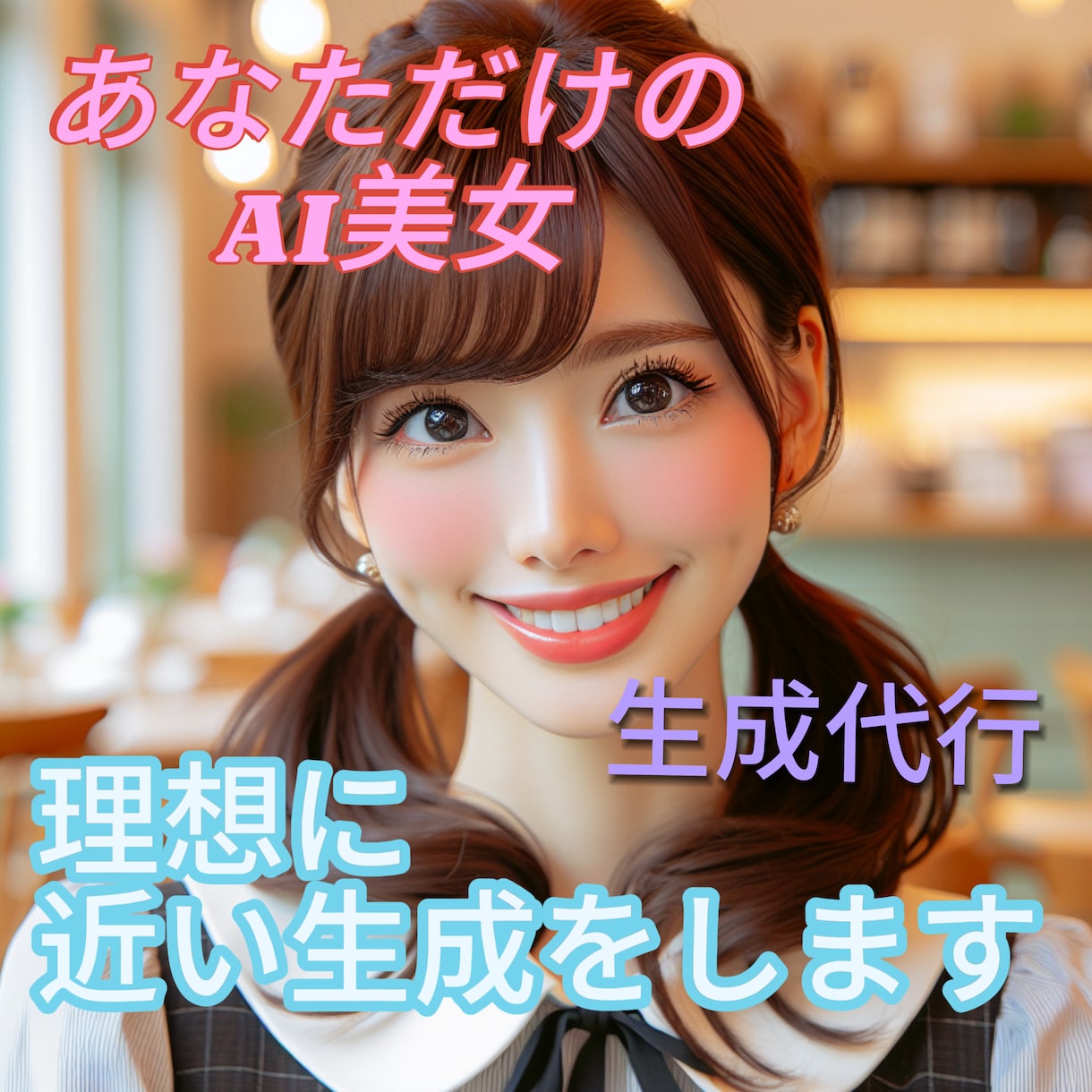 AI美女を生成代行します あなたの理想に近いAI美女をお届けします イメージ1