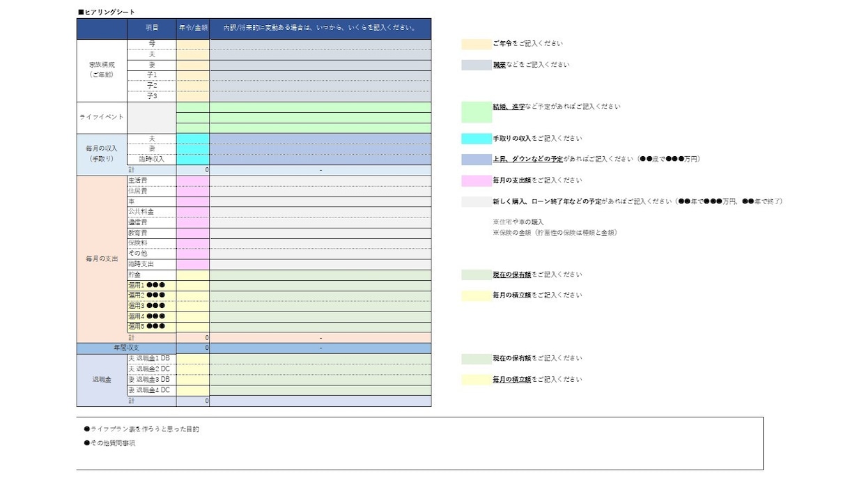 将来のお金の相談✨ライフプラン表をお作りします 将来の漠然としたお金の不安☘️私がしっかりサポートをします！ イメージ3