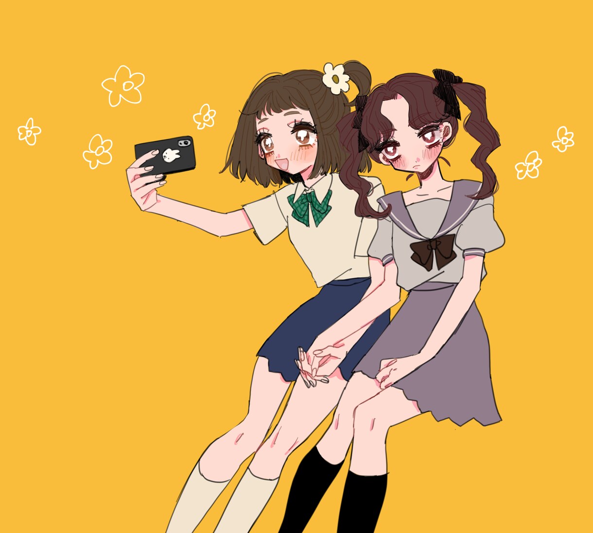 かわいくてお洒落なイラスト描きます アイコンやヘッダー等に使えるイラストです。 イメージ5