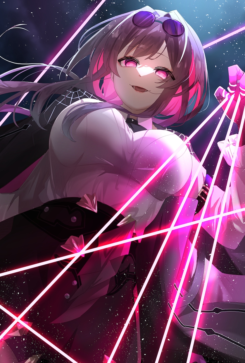 ご希望のイラスト一枚絵で描きます キラキラしたアニメ塗りとブラシ塗りを使ったイラストを描きます イメージ3
