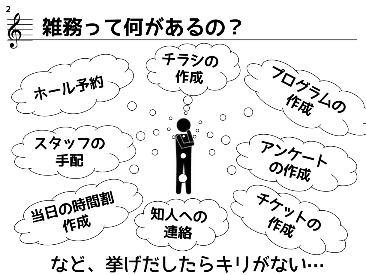 音楽家限定！チラシやプログラム等を作成します ！ 演奏会準備でお困りの方へ！素敵なデザインを丸っと提供！ イメージ3