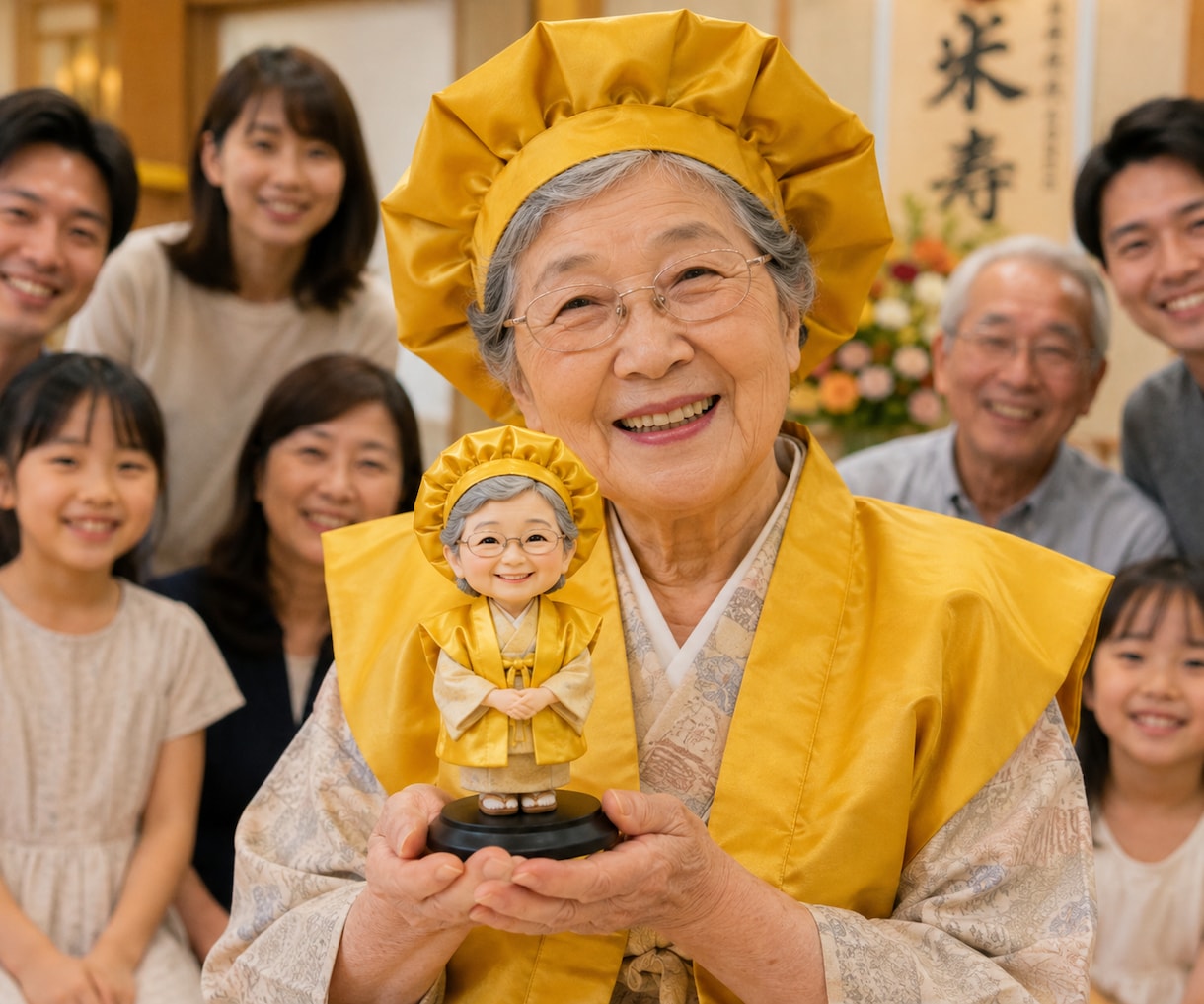 写真からオーダーメイド似顔人形フィギュア作ります 還暦・古希祝い 退職・送別会プレゼントに｜両親・上司への感謝 イメージ10