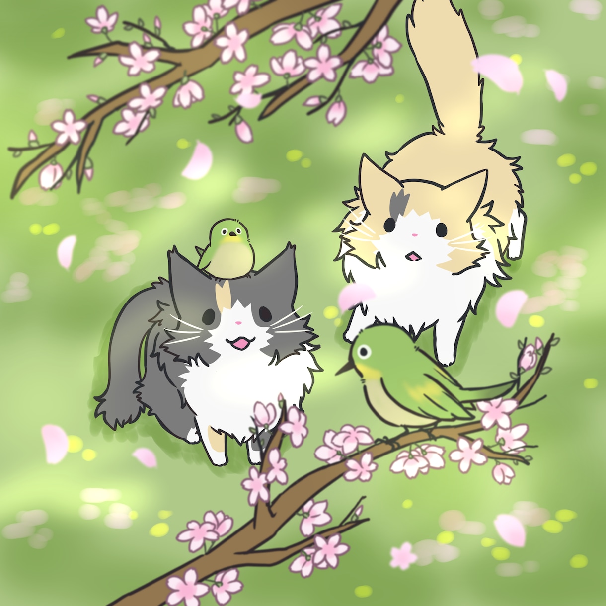 ふんわり可愛く、動物イラスト描きます ころんとかわいい、あなたの大切な子を。 イメージ1