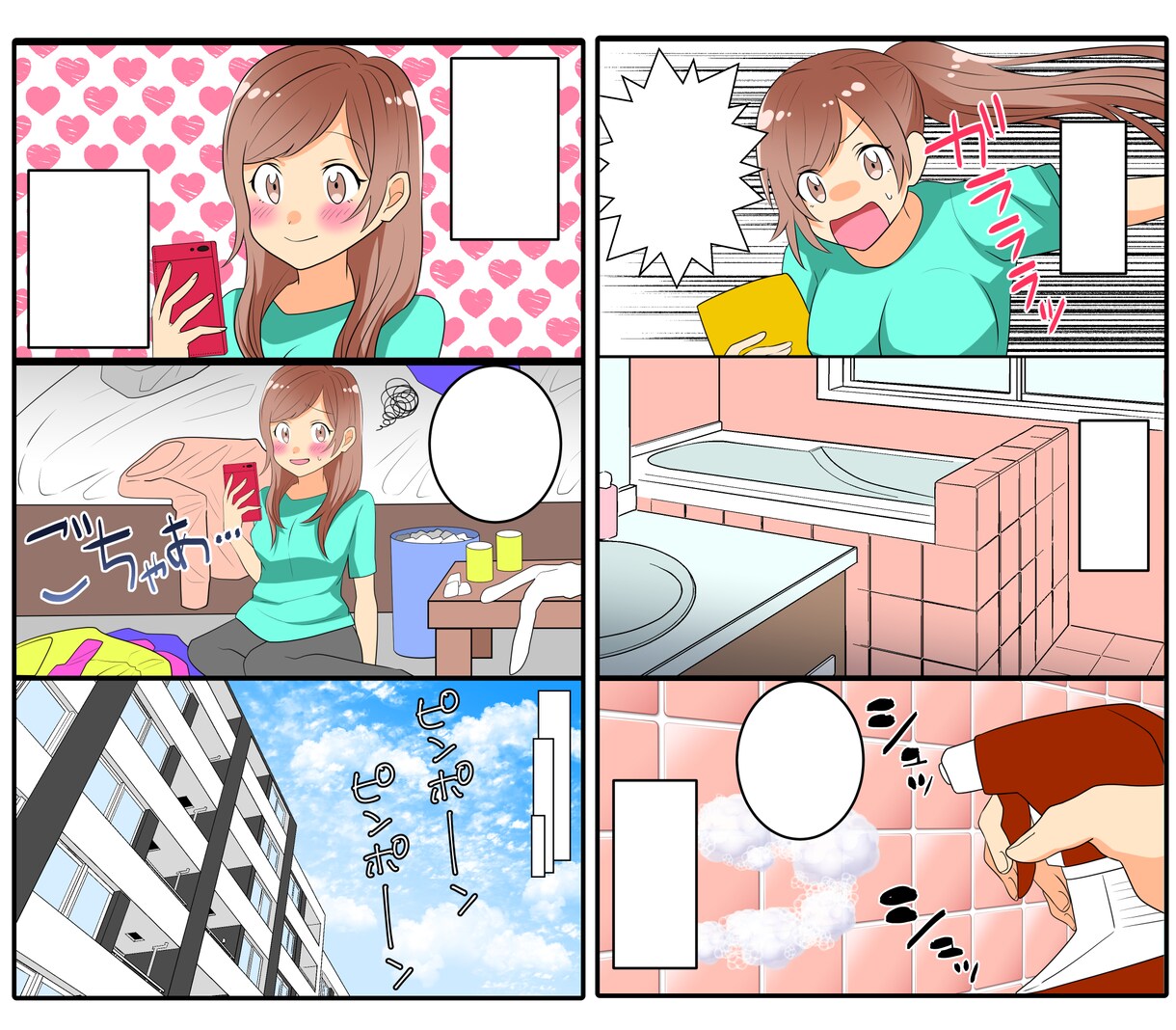 YouTube、ブログ、広告に！マンガ制作承ります ✿目を引くフルカラーマンガ作成！幅広い絵柄に対応致します！✿ イメージ5