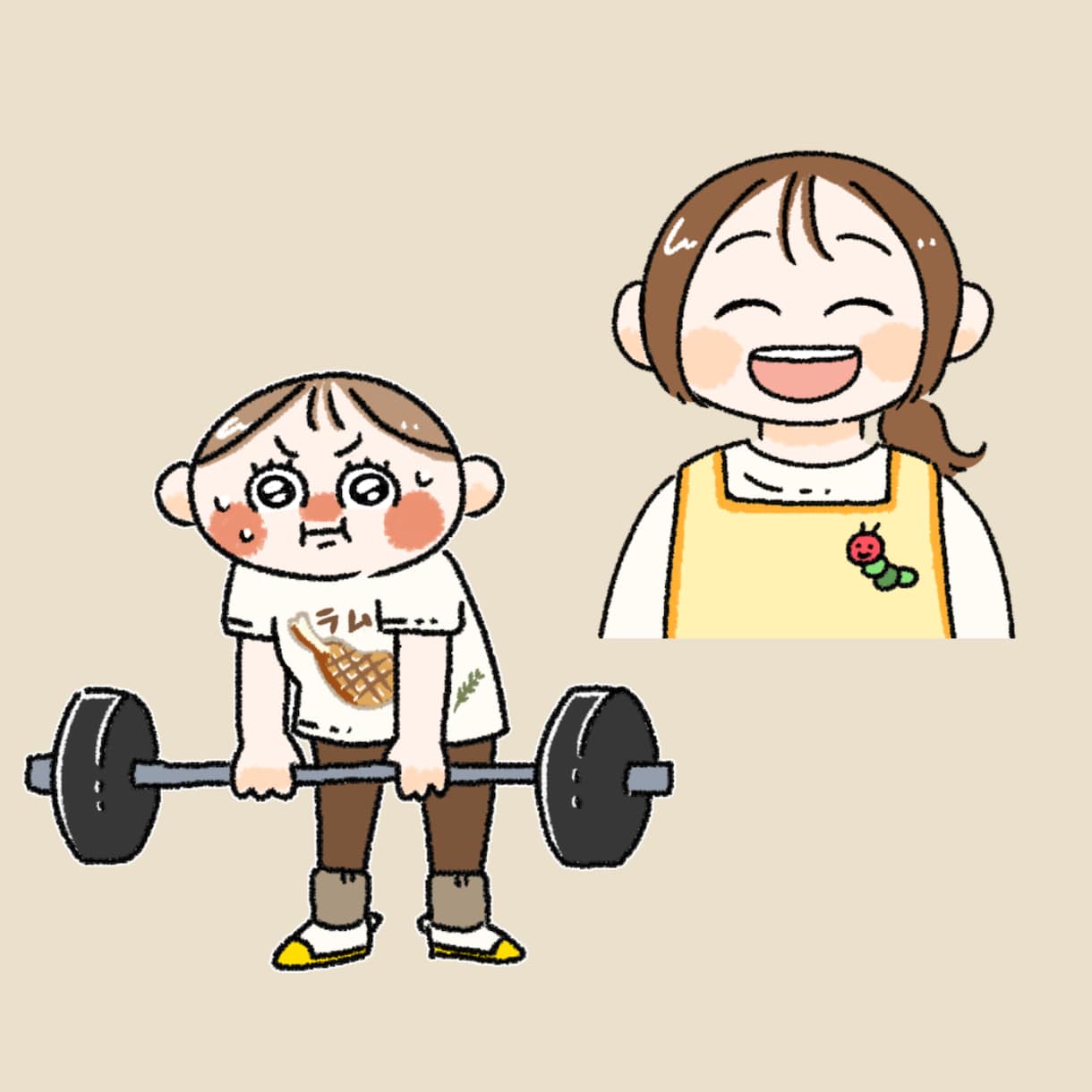 まんまるアイコン、ほっこりかわいいイラスト描きます 小物無料、追加料金なし♪商用OK実用性ばっちりの4点セット イメージ6