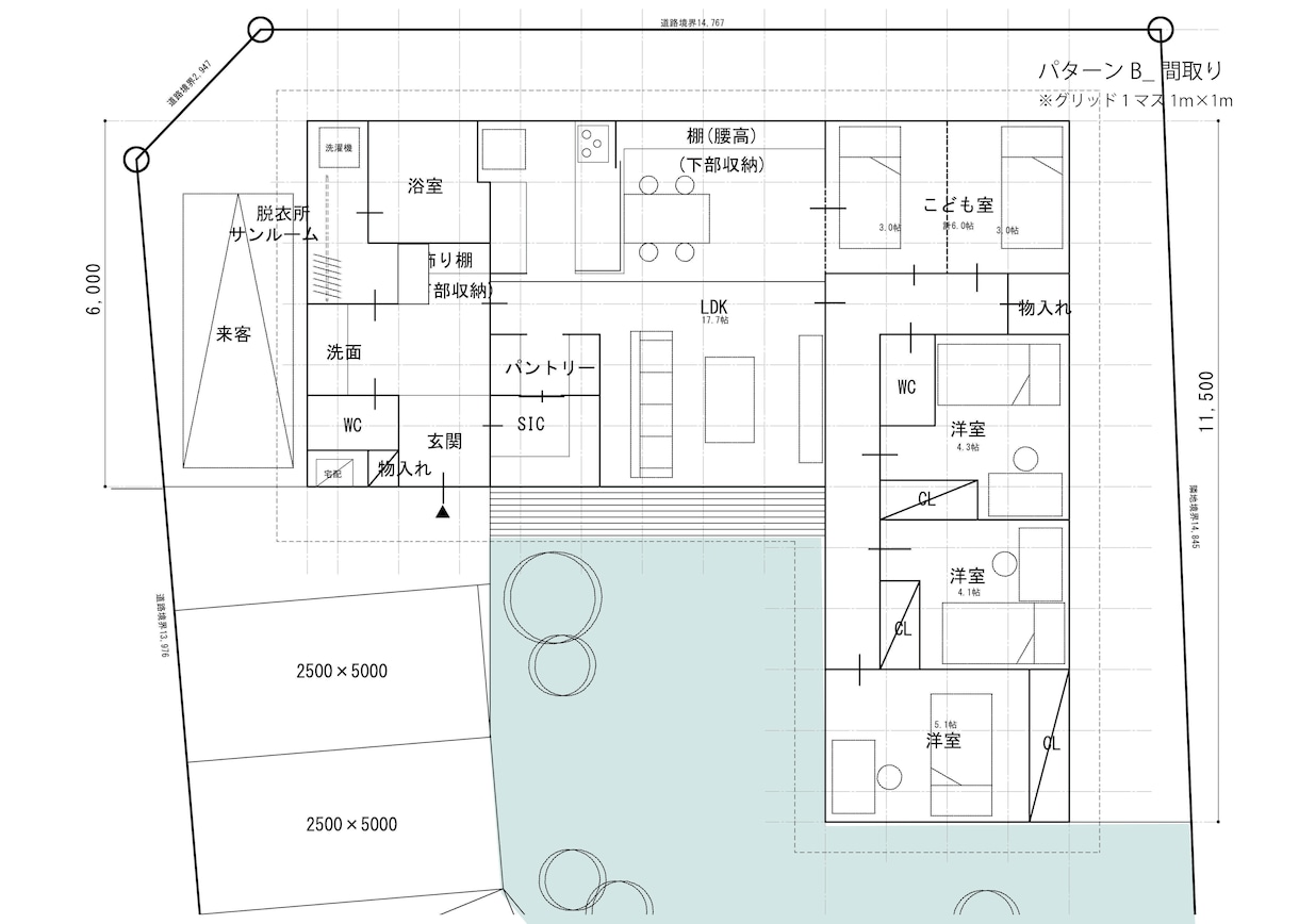 最短3日【短期間】　一級建築士が間取りを提案します 個性をカタチにする特別な間取りを提案します。 イメージ1