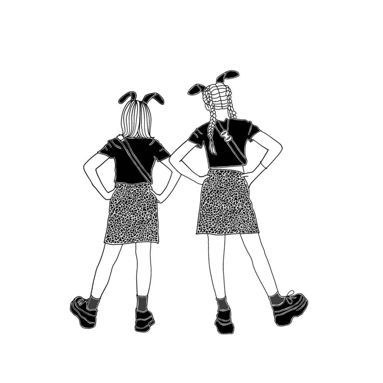 お気に入りのお写真をイラストに致します モノクロ線画とカラー塗りイラストお選びできます♡ イメージ10