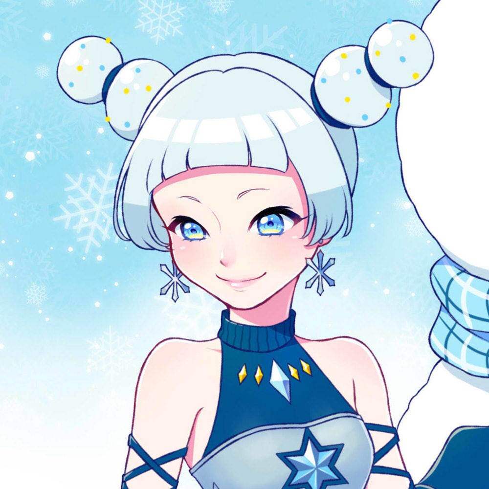 ポップなキャラクターバストアップ絵描きます 背景や描きこみが少ないシンプルな一枚絵です。 イメージ6
