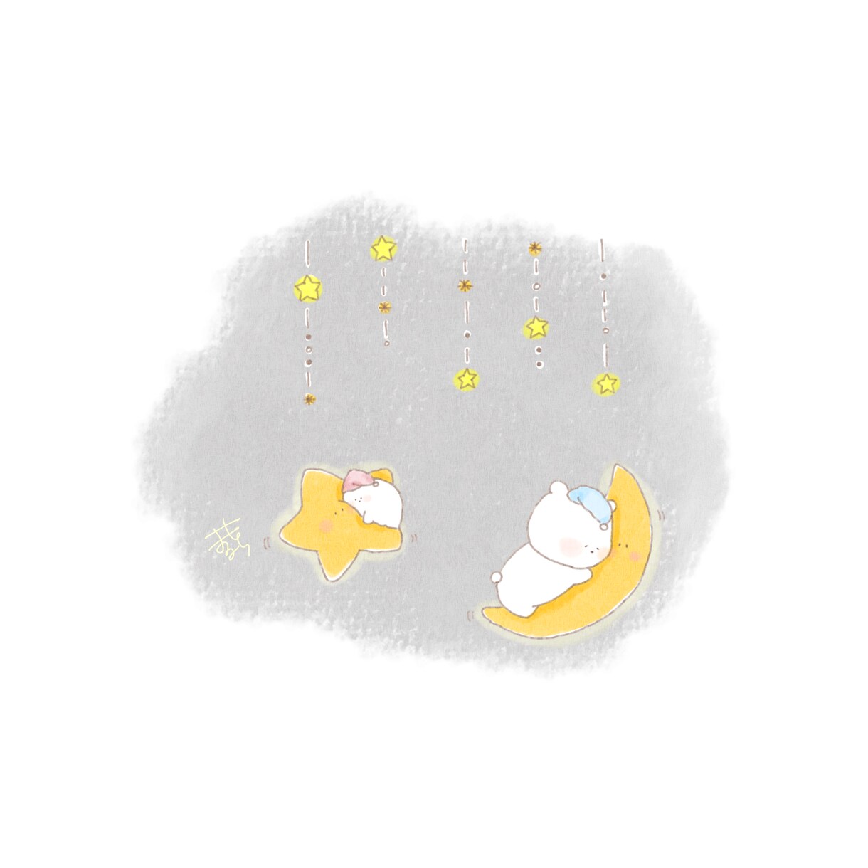 ほんわか可愛い！絵本のようなイラスト描きます 挿絵・グッズ・SNS・ヘッダーに可愛いイラストお任せ下さい イメージ5