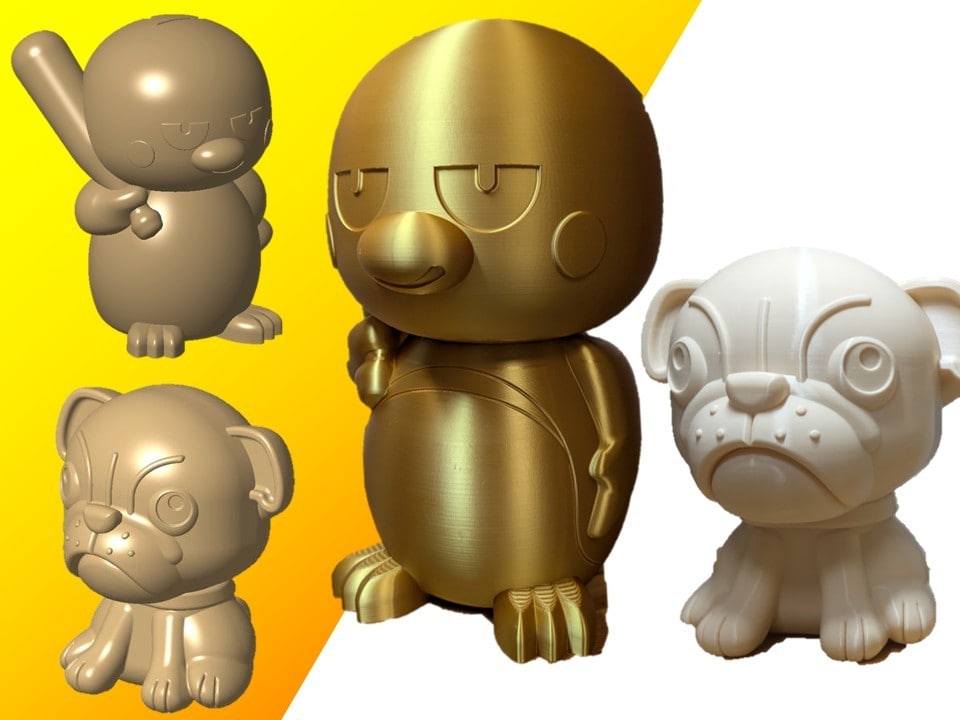 キャラクターフィギュア製作致します 画像や漫画絵からキャラクターフィギュアを製作致します！！ イメージ9