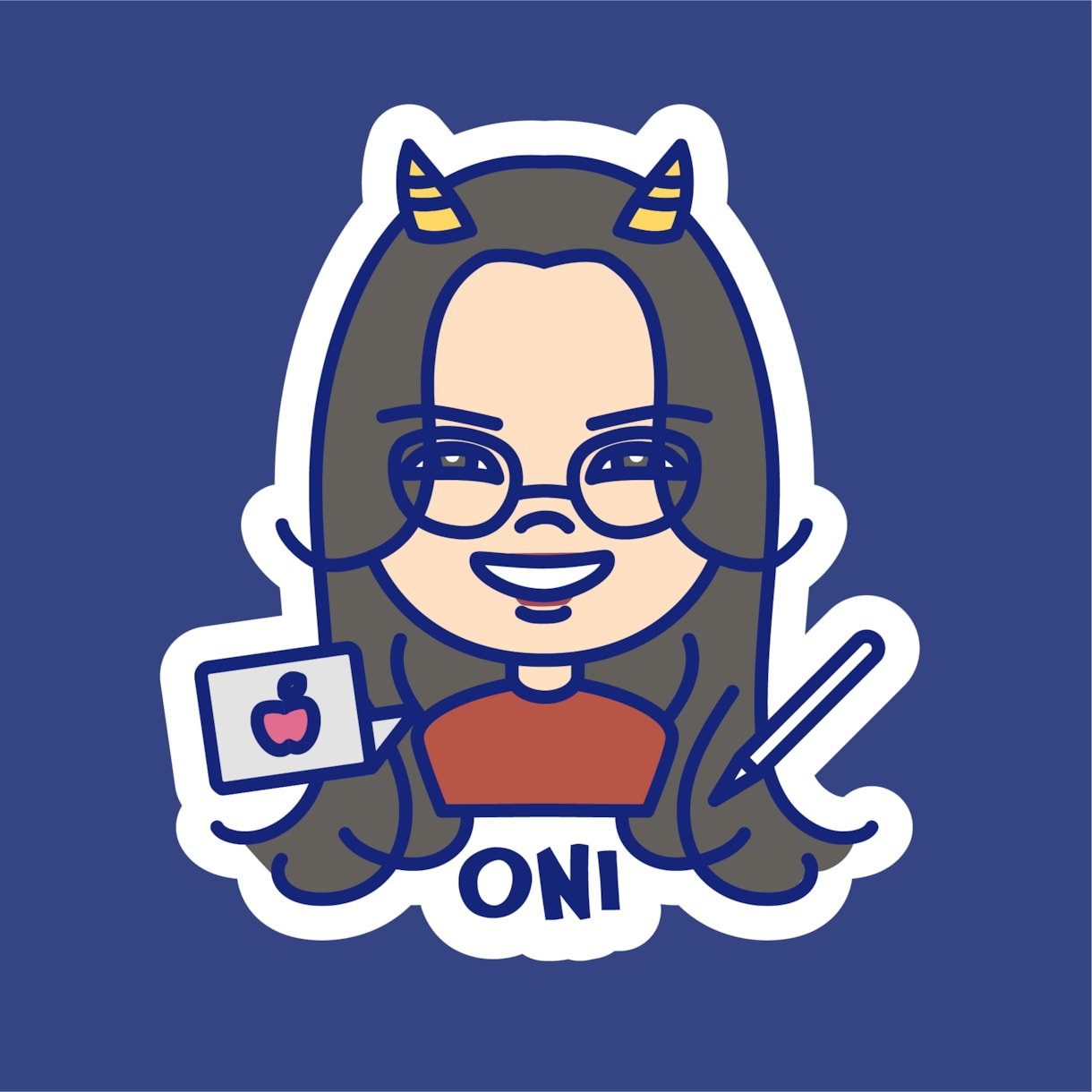 ころんと可愛いアイコンイラスト すぐに描きます あなたにそっくり ビジネスにもオススメ！ イメージ1