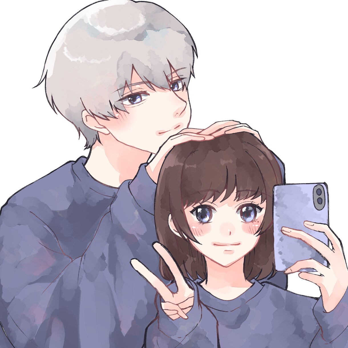 簡易アイコン、夢絵描きます ご希望に沿ってお描きします！お気軽にご相談ください！ イメージ2