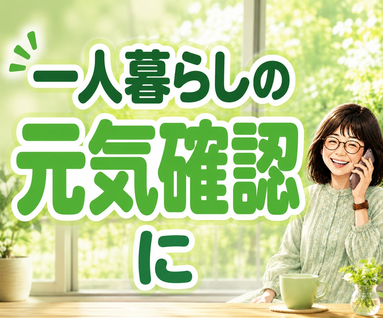 一人暮らしの安否・元気確認★日常の雑談お聴きします 今日も元気しょる？60歳乙女♡が声聞くで〜♪｜話し相手に♪ イメージ4