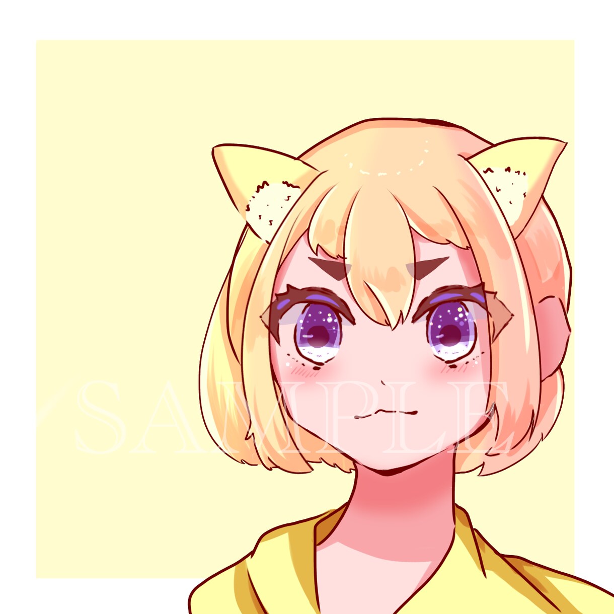 アイコン、歌ってみたイラストなど幅広く対応します かわいくてキラキラとしたあなただけのイラストを制作します！ イメージ5