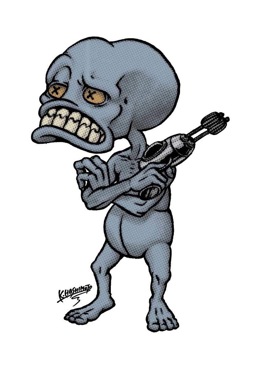 タッチを活かして制作致します 生き物やモンスターなどのモチーフが得意です イメージ1