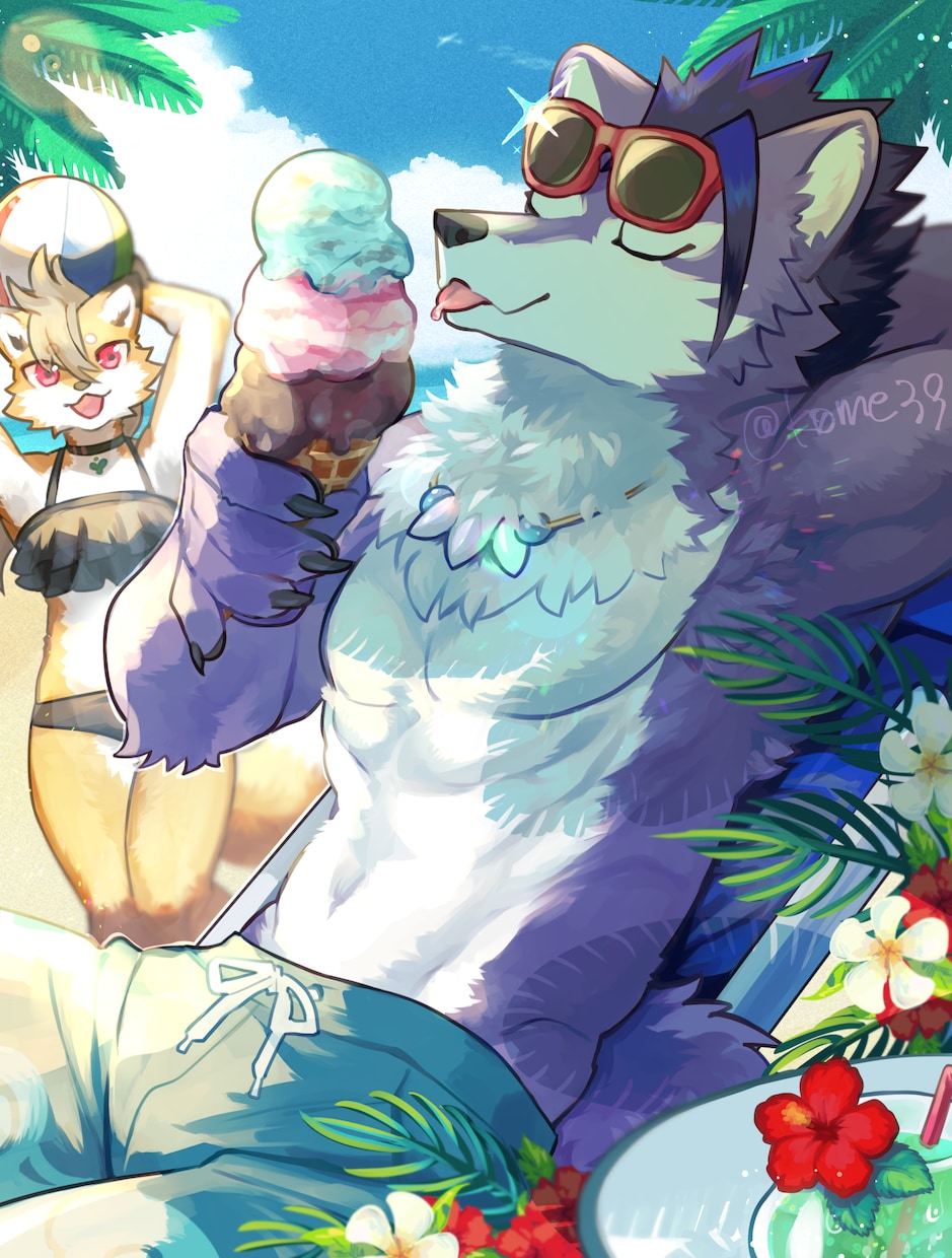 通常頭身キャラ描きます アイコン、立ち絵、キャラデザ、一枚絵 イメージ3