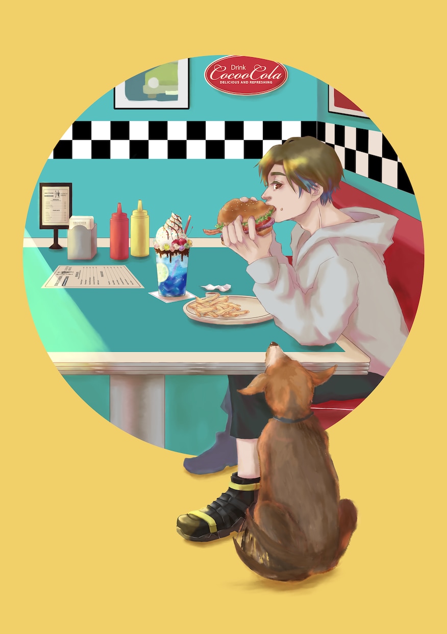 綺麗でかっこいいイラスト描きます あなたのイメージするかっこいいイラストに仕上げます。 イメージ4