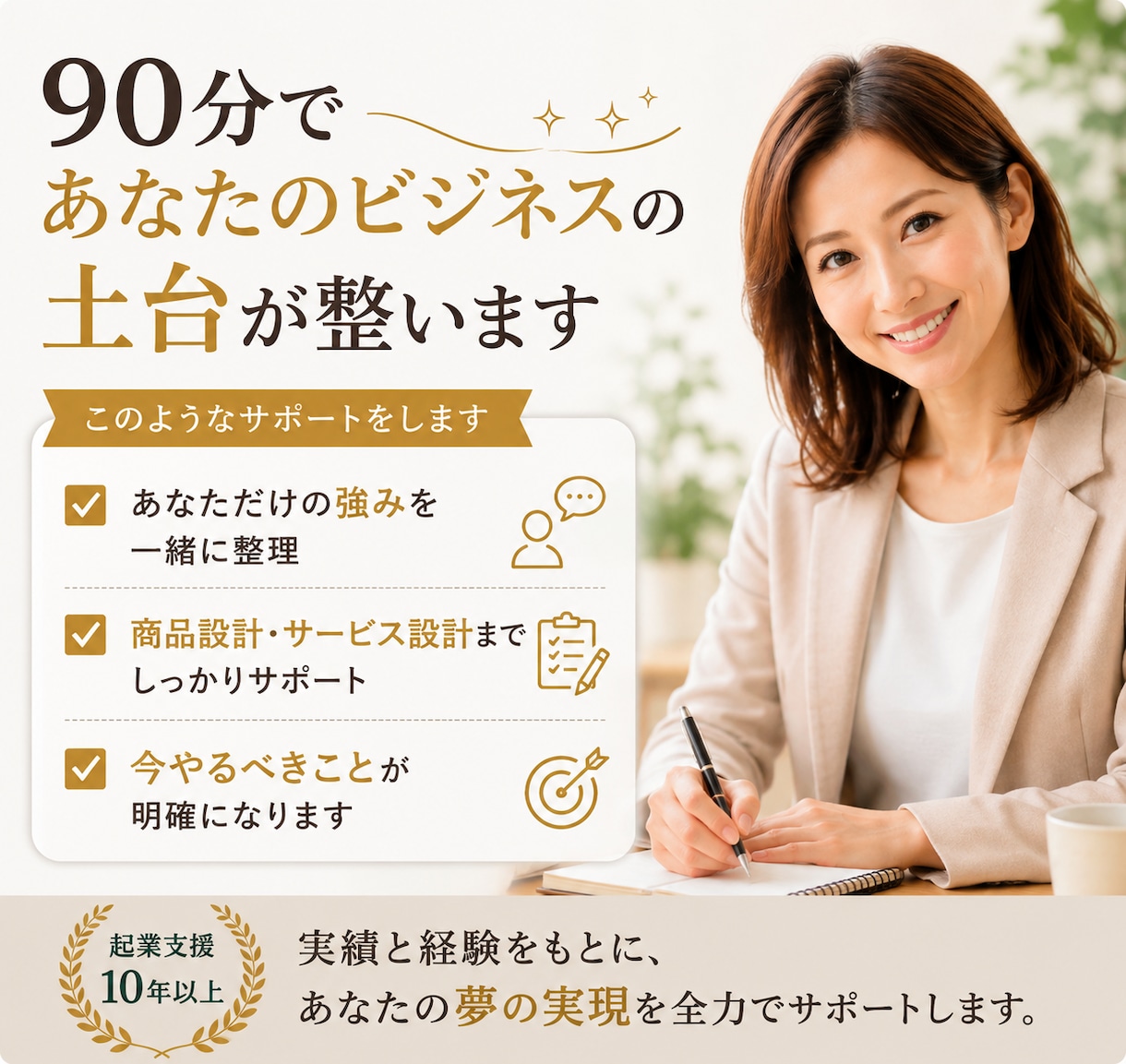 起業の壁打ち相談｜強みを収益化0→1コンサルします 起業相談・商品設計・方向性整理までサポート【★5.0・実績】 イメージ3