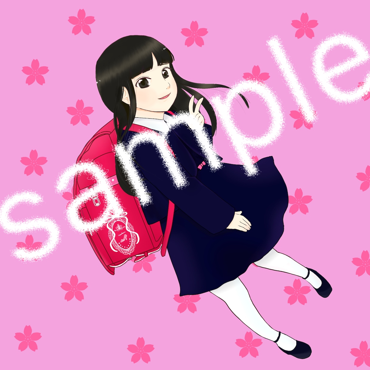 全身で！あなたやお子様の似顔絵を描きます デフォルメを入れたかわいい似顔絵をデータでお渡しします！ イメージ2
