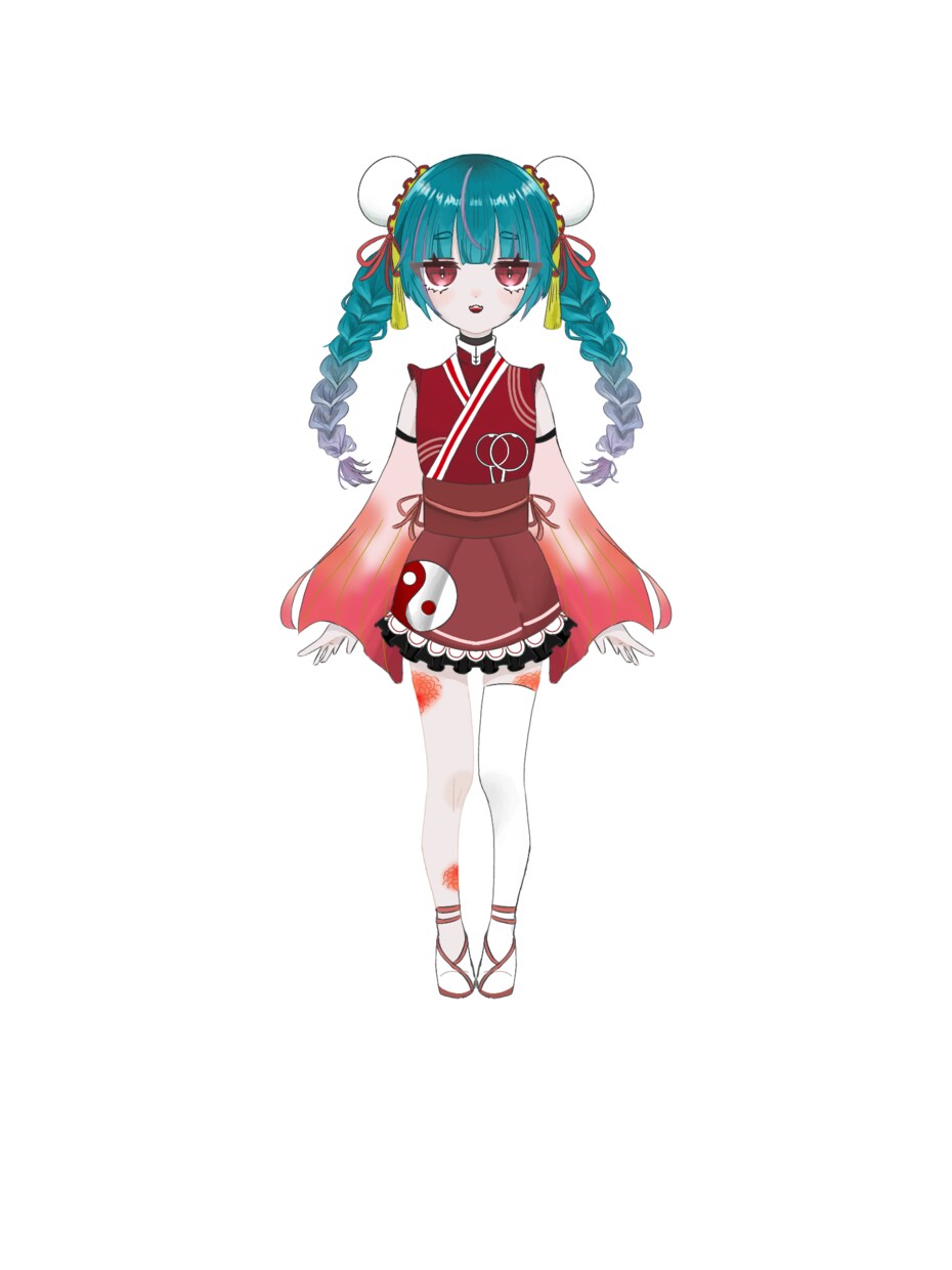 YouTube、IRIAM用の立ち絵サムネ描きます 個性の強い貴方だけの可愛いからかっこいいキャラクター作ります イメージ2