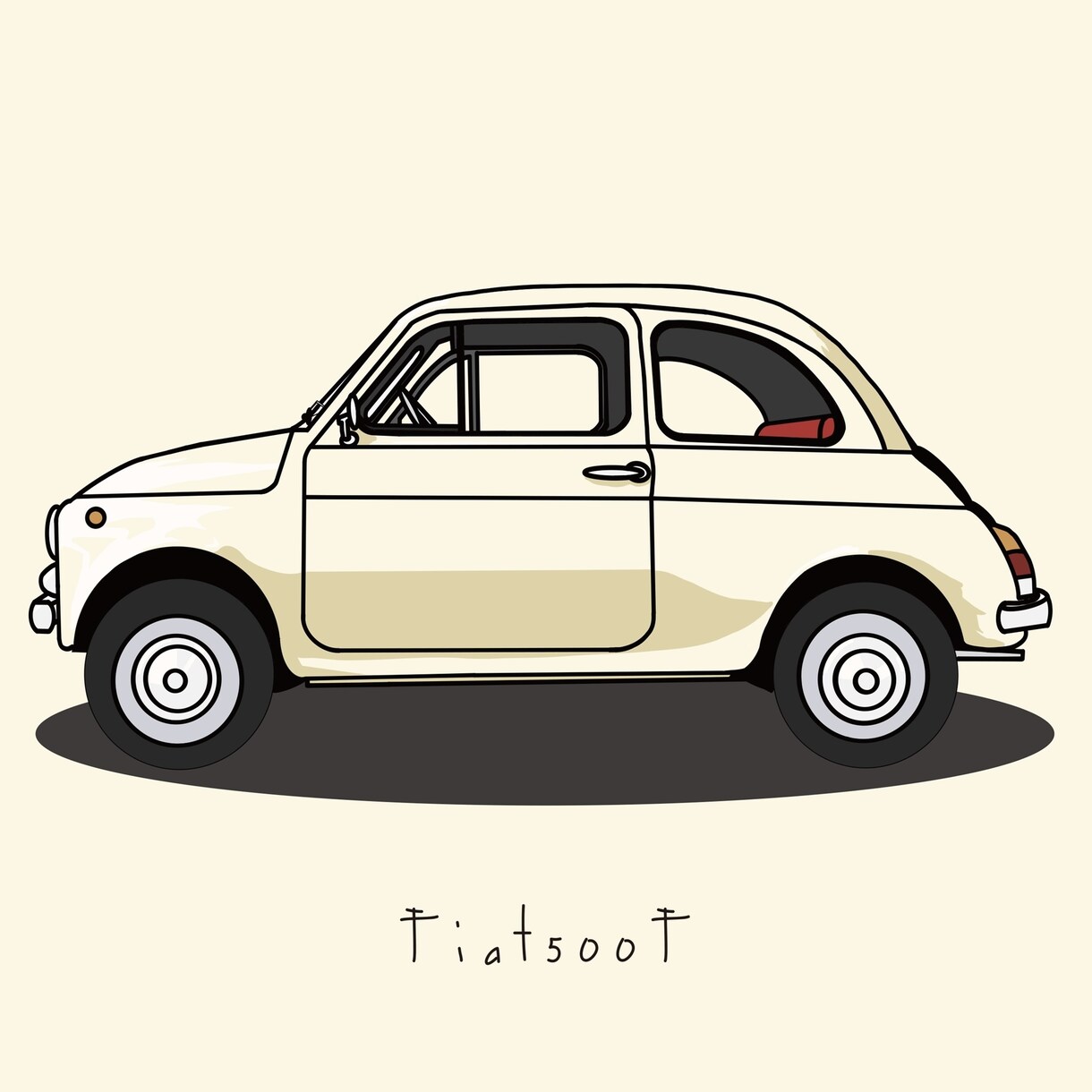 車、バイクなど乗り物のイラストお描きします ポスターにしたり、プレゼントにもぜひ！ イメージ5