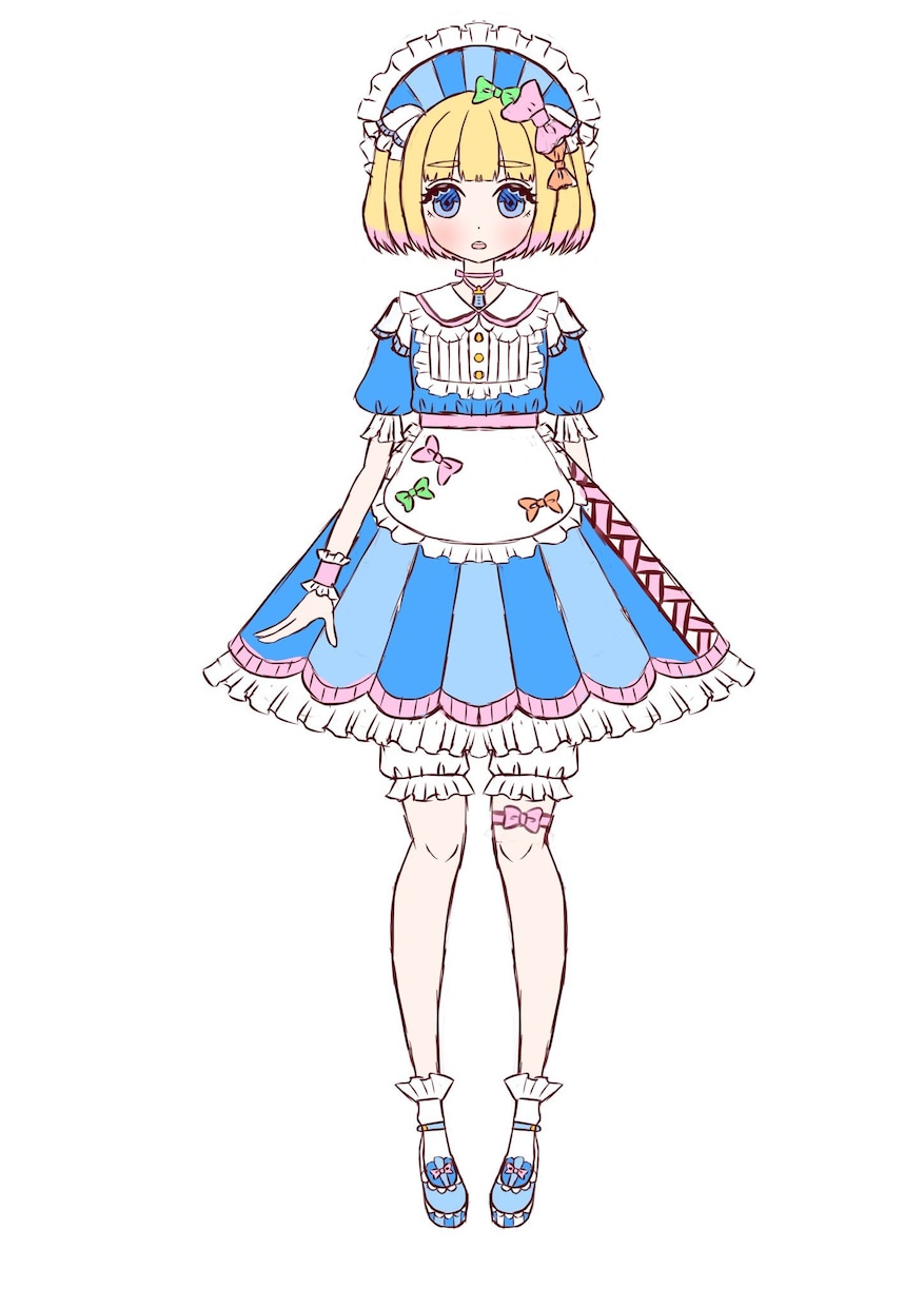 衣装デザインいたします 可愛いからかっこいいまで、あなたのキャラを引き立てます イメージ2