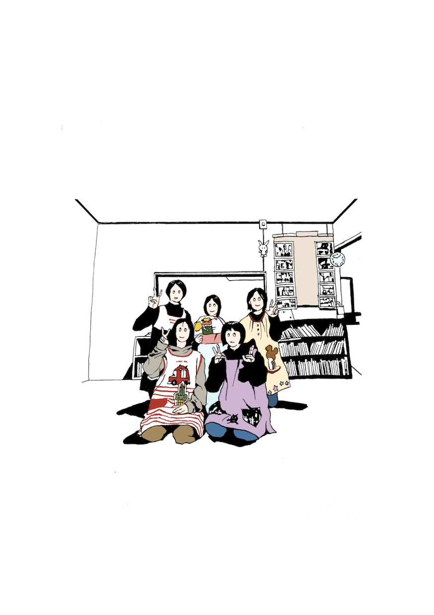 写真をイラストにします あなたのお写真を線画のポップなイラストに！ イメージ3