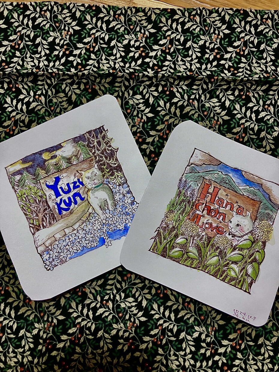 ペット絵を唯一無二のオリジナルでお贈りします 提示写真から最短最長1wkで描きます イメージ4